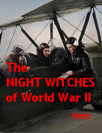 In 1941, Stalin gave orders to deploy three all-female air force units. The women would not only fly missions and drop bombs, they would return fire.